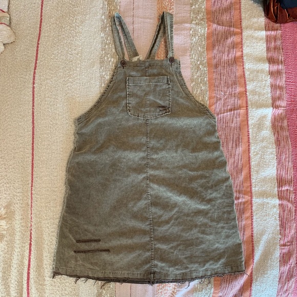 Corduroy Overall Dress - Picture 3 of 3